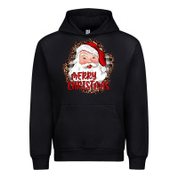 Black merry christmas santa Urban Hoodie - JahusDesignShop