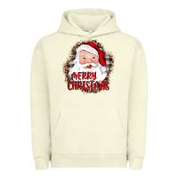 Pigment Pistachio merry christmas santa Urban Hoodie - JahusDesignShop