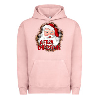 Pigment Salmon merry christmas santa Urban Hoodie - JahusDesignShop