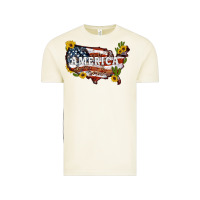 Vintage Arctic usa map Vintage Tee - Artiststas