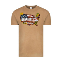 Vintage Camel usa map Vintage Tee - Artiststas