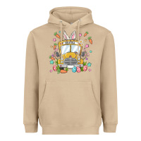 Mushroom easter school bus Heavyweight Hoodie - MaliasSmallBusiness