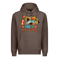 Coffee pre k let's do this Premium Hoodie - JahusDesignShop