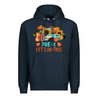 Navy pre k let's do this Premium Hoodie - JahusDesignShop