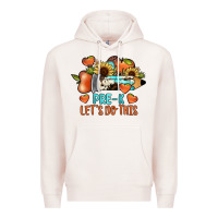 Pale Pink pre k let's do this Premium Hoodie - JahusDesignShop