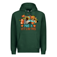 Sports Green pre k let's do this Premium Hoodie - JahusDesignShop