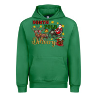 Emerald North Pole Delivery Santa Sleigh Urban Hoodie - Artiststas