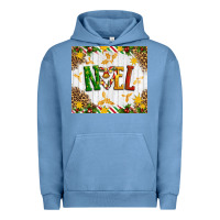 Pigment Pebble Blue Noel Urban Hoodie - Artiststas
