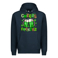 Navy cheers fuckers Premium Hoodie - Artiststas