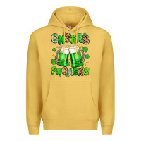 Antique Gold cheers fuckers Premium Hoodie - Artiststas