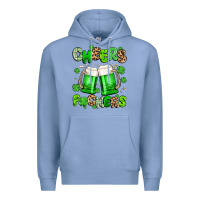 Colony Blue cheers fuckers Premium Hoodie - Artiststas