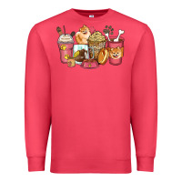 Cardinal pomeranian coffee cups Premium Sweatshirt - Zillion Design Studio