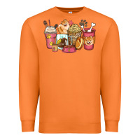Carrot pomeranian coffee cups Premium Sweatshirt - Zillion Design Studio