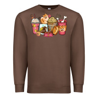 Chestnut pomeranian coffee cups Premium Sweatshirt - Zillion Design Studio