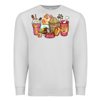 Dove Grey pomeranian coffee cups Premium Sweatshirt - Zillion Design Studio