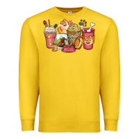 Lemon pomeranian coffee cups Premium Sweatshirt - Zillion Design Studio