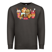 Smoke pomeranian coffee cups Premium Sweatshirt - Zillion Design Studio