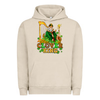 Pigment French Oak st patricks clover king  with shamrocks Urban Hoodie - AdoDesignShop