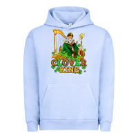Pigment Grape Ice st patricks clover king  with shamrocks Urban Hoodie - AdoDesignShop