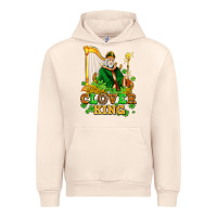 Sandshell st patricks clover king  with shamrocks Urban Hoodie - AdoDesignShop