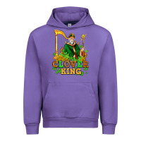 Tulip st patricks clover king  with shamrocks Urban Hoodie - AdoDesignShop