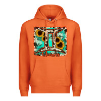 Carrot gemini turquoise cowhide Premium Hoodie - RanaPortraitStore
