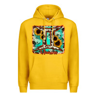 Lemon gemini turquoise cowhide Premium Hoodie - RanaPortraitStore