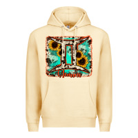 Pina Colada gemini turquoise cowhide Premium Hoodie - RanaPortraitStore