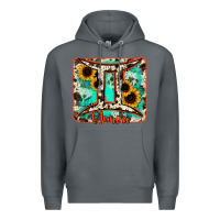 Rock gemini turquoise cowhide Premium Hoodie - RanaPortraitStore