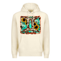 Sandshell gemini turquoise cowhide Premium Hoodie - RanaPortraitStore