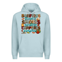 Blue Mist bonfires flannels smores Premium Hoodie - AdoDesignShop