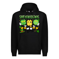 Black shenanigans squad Premium Hoodie - Artiststas