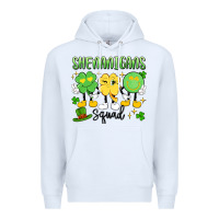 White shenanigans squad Premium Hoodie - Artiststas