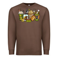 Chestnut pitbull coffee cups Premium Sweatshirt - Zillion Design Studio
