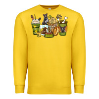 Lemon pitbull coffee cups Premium Sweatshirt - Zillion Design Studio