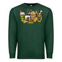 Sports Green pitbull coffee cups Premium Sweatshirt - Zillion Design Studio