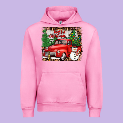 Merry Christmas Urban Hoodie Designed By Jahusdesignshop