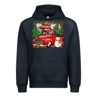 Navy merry christmas Urban Hoodie - JahusDesignShop