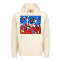 Tofu american popsicle and stars Premium Hoodie - AdoDesignShop