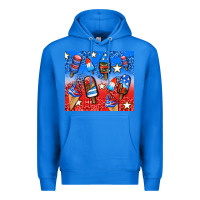 True Royal american popsicle and stars Premium Hoodie - AdoDesignShop