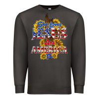Smoke she loves jesus Premium Sweatshirt - texasbilliewilder
