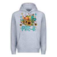 Heather Grey pre k Premium Hoodie - JahusDesignShop