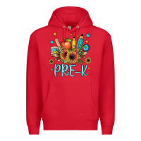 Red pre k Premium Hoodie - JahusDesignShop