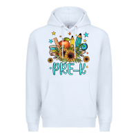 White pre k Premium Hoodie - JahusDesignShop