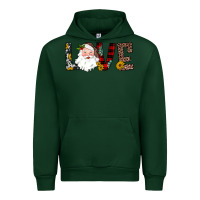 Forest Green love santa Urban Hoodie - JahusDesignShop