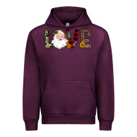 Mauve Wine love santa Urban Hoodie - JahusDesignShop
