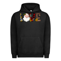 Pigment Black love santa Urban Hoodie - JahusDesignShop