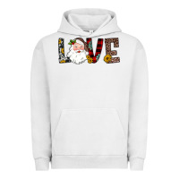 Pigment Lunar Rock love santa Urban Hoodie - JahusDesignShop