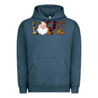 Pigment Midnight Navy love santa Urban Hoodie - JahusDesignShop