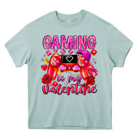 Arona Gaming is My Valentine Heavy Core Tee - CowhideDigitalArt